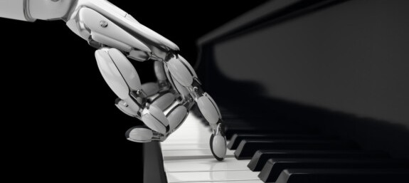 robotti soittaa pianoa