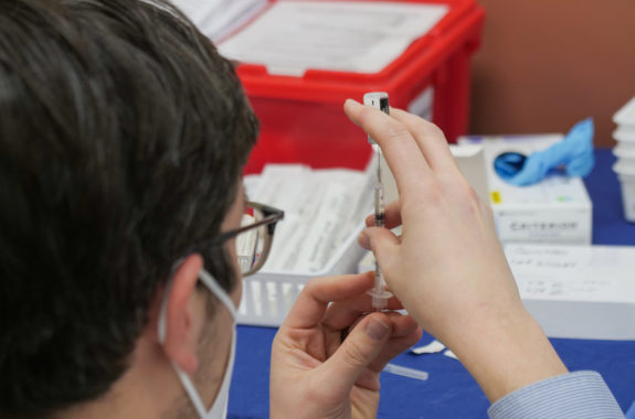 researcher in lab